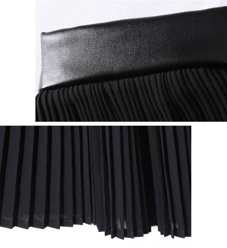 Pleated  Half-body Skirt