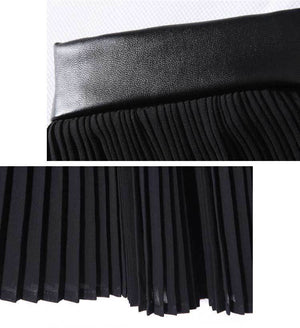 Pleated  Half-body Skirt