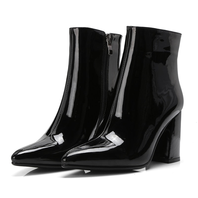 Mirror Metallic boot