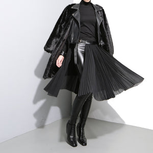Pleated  Half-body Skirt