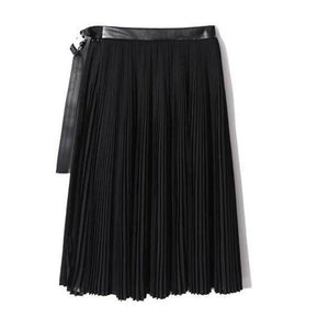 Pleated  Half-body Skirt
